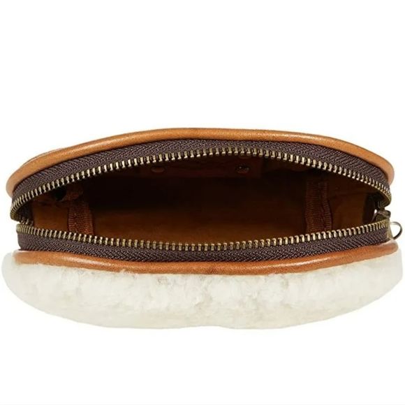 PATRICIA NASH "Keisley" Cognac Cosmetic Key Fob Wallet - Picture 3 of 6